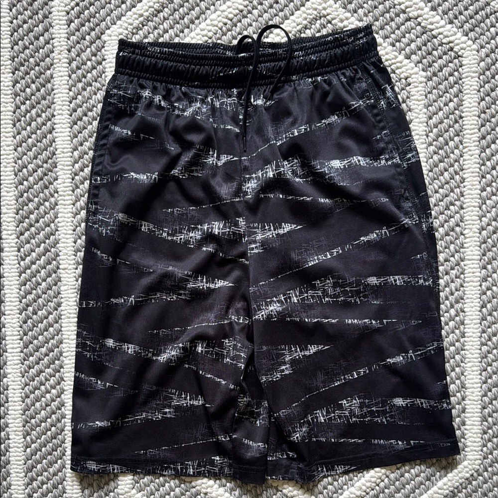 MTA Sport Youth XL (14-16) Activewear Shorts Black/Grey